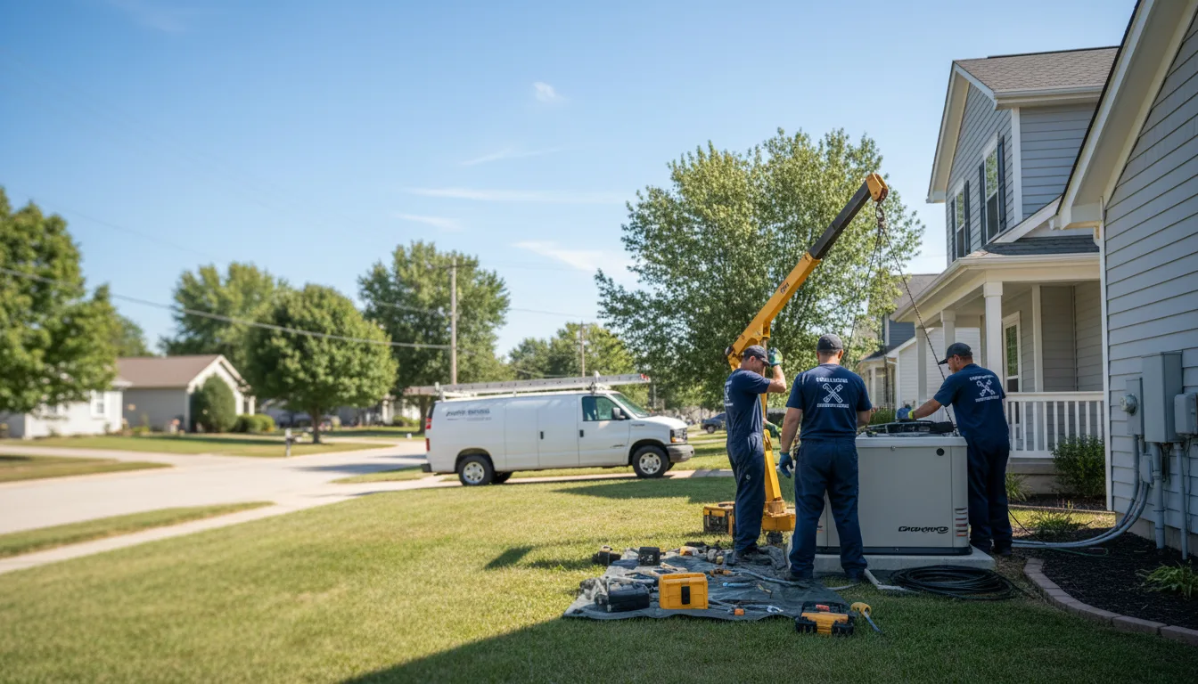 Generator Installation in Oglesby, TX near me